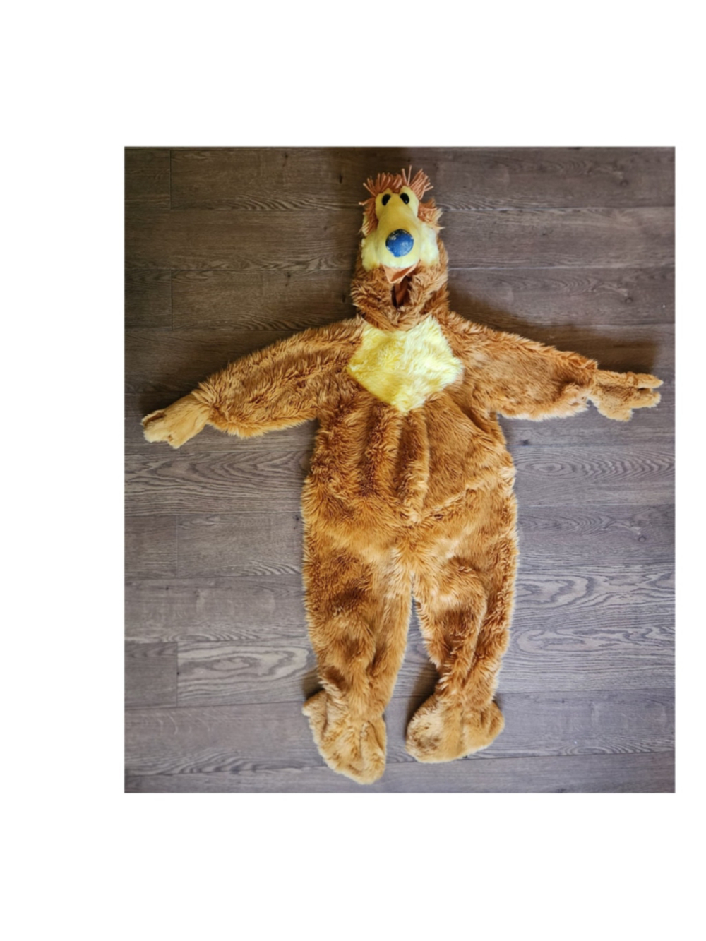 Vintage Disney Store Bear in the Big Blue House Plush Costume Toddler Size 2-4T